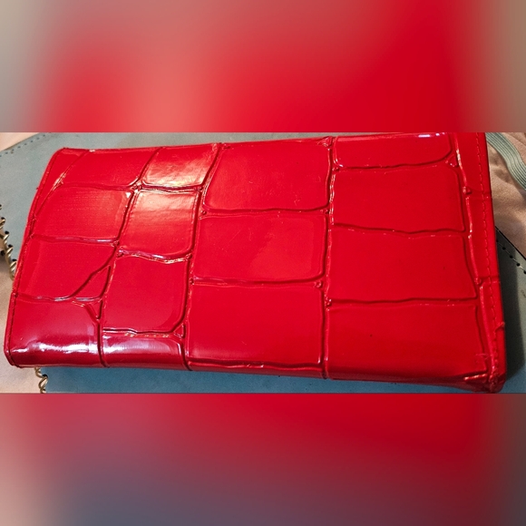 VTG NOS late 1970s/80sMundi's New Vision Red Pleather Wallet - Picture 7 of 16